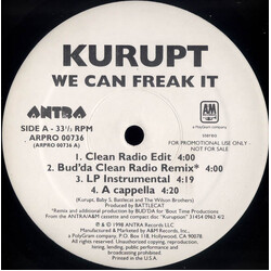 Kurupt We Can Freak It / It's A Set Up Vinyl 12" USED