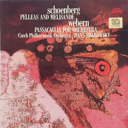 Arnold Schoenberg / Anton Webern / The Czech Philharmonic Orchestra / Hans Swarowsky Pelleas And Melisande / Passacaglia For Orchestra Vinyl LP USED