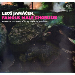Leoš Janáček / Moravian Teacher's Choir / Antonín Tučapský Famous Male Choruses Vinyl LP USED