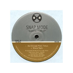 Snap Mode Radium Files EP Vinyl 12" USED