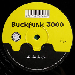 Buckfunk 3000 In Is In / Planet Shock Future Rock Vinyl 12" USED