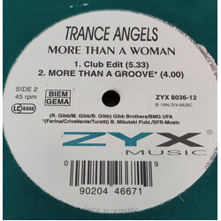 Trance Angels More Than A Woman Vinyl 12" USED