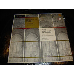 Johann Sebastian Bach / Fritz Lehmann Bach Cantatas No. 170, No. 105 Vinyl LP USED