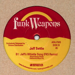 Jeff Settle Jeff's Whistle Song Vinyl 12" USED