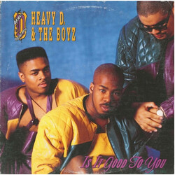 Heavy D. & The Boyz Is It Good To You Vinyl 12" USED