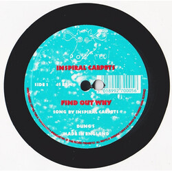 Inspiral Carpets Find Out Why Vinyl 7" USED
