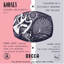 Zoltán Kodály / Georg Solti / London Philharmonic Choir / London Philharmonic Orchestra / William McAlpine Psalmus Hungaricus • Variations On A Hungar