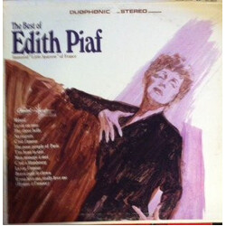 Edith Piaf The Best Of Edith Piaf Vinyl LP USED