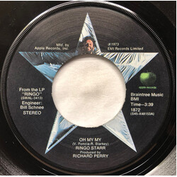 Ringo Starr Oh My My Vinyl 7" USED