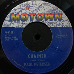 Paul Petersen Chained Vinyl 7" USED