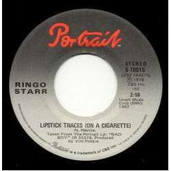 Ringo Starr Lipstick Traces (On A Cigarette) / Old Time Relovin' Vinyl 7" USED