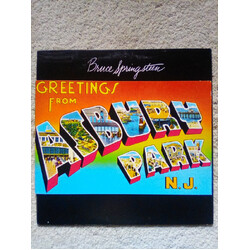 Bruce Springsteen Greetings From Asbury Park, N.J. Vinyl LP USED