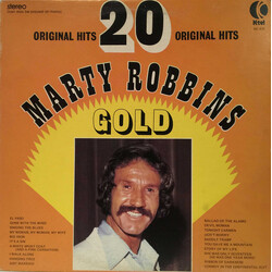 Marty Robbins Gold (20 Original Hits) Vinyl LP USED