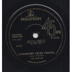 The Beatles Strawberry Fields Forever / Penny Lane Vinyl 7" USED