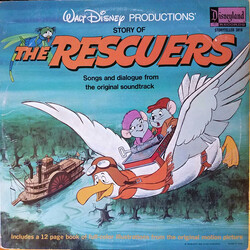 Various Walt Disney Productions' Story Of The Rescuers Vinyl LP USED