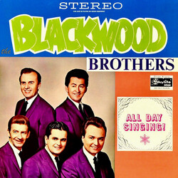 The Blackwood Brothers Quartet All Day Singing Vinyl LP USED