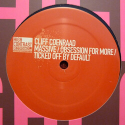Cliff Coenraad Massive / Obsession For More / Ticked Off By Default Vinyl 12" USED