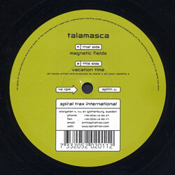 Talamasca Magnetic Fields / Vacation Time Vinyl 12" USED
