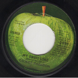 George Harrison My Sweet Lord Vinyl 7" USED
