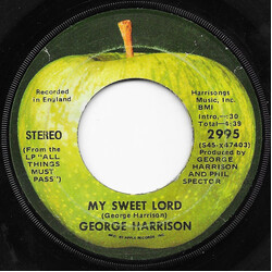 George Harrison My Sweet Lord / Isn't It A Pity Vinyl 7" USED