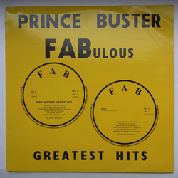 Prince Buster Fabulous Greatest Hits Vinyl LP USED