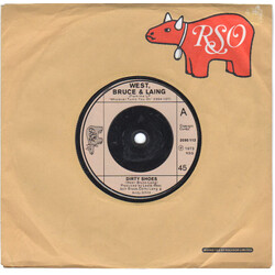 West, Bruce & Laing Dirty Shoes Vinyl 7" USED