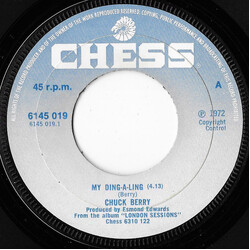 Chuck Berry My Ding-A-Ling Vinyl 7" USED