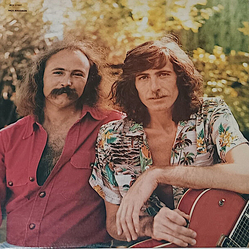 Crosby & Nash Wind On The Water Vinyl LP USED