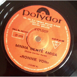 Ronnie Von Minha Gente Amiga / Segundo Motivo Vinyl 7" USED
