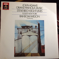 John Adams / Steve Reich / Solisti New York / Ransom Wilson Grand Pianola / Eight Lines Vinyl LP USED