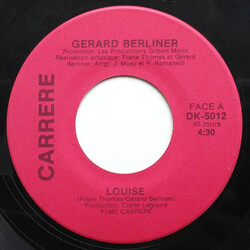 Gérard Berliner Louise USED VINYL 7INCH 45 RPM SINGLE