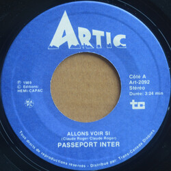 Passeport Inter Allons Voir Si Vinyl 7" USED
