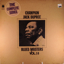 Champion Jack Dupree Blues Masters Vinyl LP USED