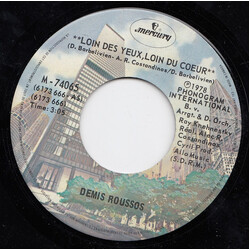Demis Roussos Loin Des Yeux Loin Du Cœur / Il Faut Qu'Il Revienne Vinyl 7" USED
