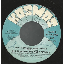 Alain Morisod / Sweet People Hasta Mañana Mon Amour Vinyl 7" USED