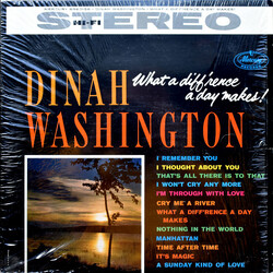 Dinah Washington What A Diff'rence A Day Makes! Vinyl LP USED