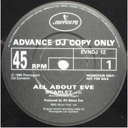 All About Eve Scarlet Vinyl 7" USED