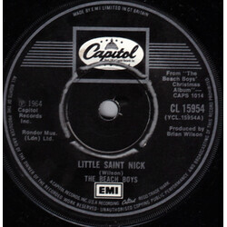 The Beach Boys Little Saint Nick Vinyl 7" USED