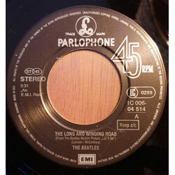 The Beatles The Long And Winding Road Vinyl 7" USED