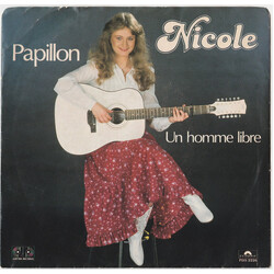 Nicole (2) Papillon / Un Homme Libre Vinyl 7" USED
