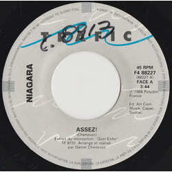 Niagara (2) Assez! Vinyl 7" USED
