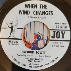 Freddie Scott (2) When The Wind Changes / I Gotta Stand Tall Vinyl 7" USED