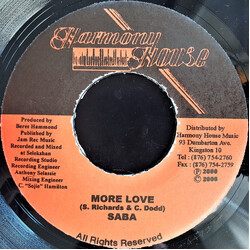 Saba Tooth More Love USED VINYL 7INCH