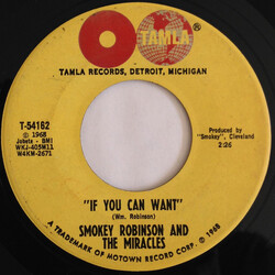 The Miracles If You Can Want Vinyl 7" USED