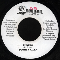 Bounty Killer Breeda USED VINYL 7INCH 45 RPM