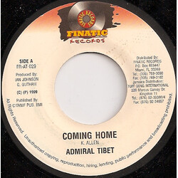 Admiral Tibet Coming Home USED VINYL 7INCH