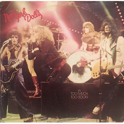 New York Dolls Too Much Too Soon Vinyl LP USED
