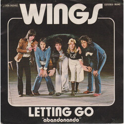 Paul McCartney & Wings Letting Go = Abandonando Vinyl 7" USED
