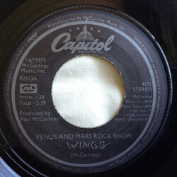 Paul McCartney & Wings Venus And Mars Rock Show Vinyl 7" USED