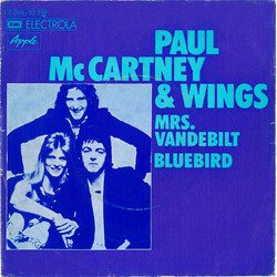 Paul McCartney & Wings Mrs. Vandebilt / Bluebird Vinyl 7" USED